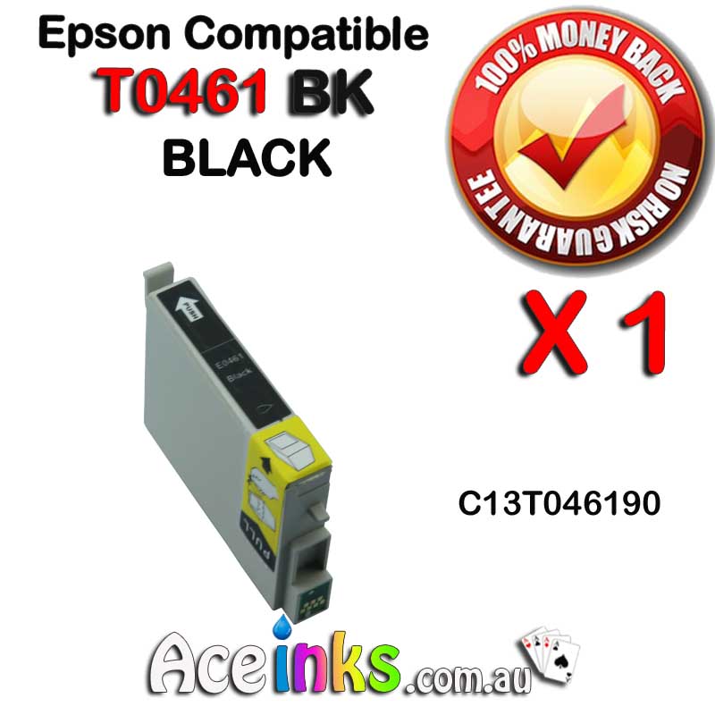 Compatible EPSON TO461 BLACK SINGLE